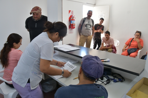 Controles periódicos de salud para personal municipal