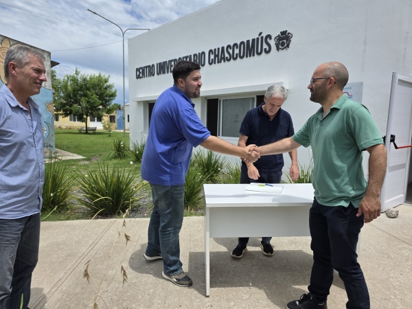 Comienza la ampliación del Centro Universitario Chascomús