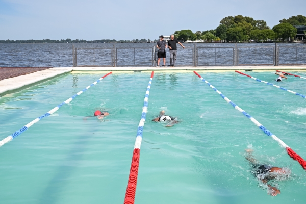 El Acuatlón Chascomús se convirtió en una de las competencias más atractivas
