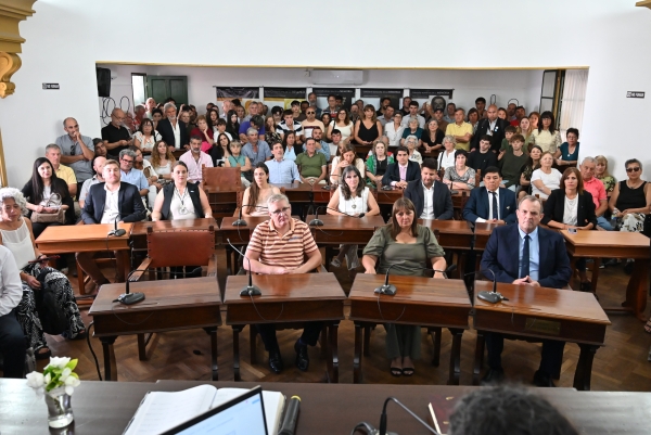 Renovación de bancas y autoridades en el Concejo Deliberante