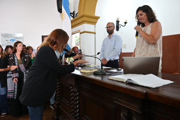 Renovación de bancas y autoridades en el Concejo Deliberante