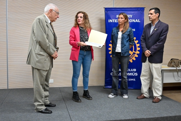 El Intendente Javier Gastón participó de la última reunión anual del Rotary Club Chascomús
