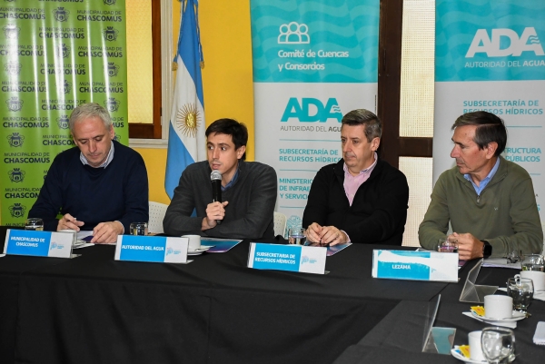 Presentación del estudio hidráulico del sistema de Lagunas encadenadas de Lezama y Chascomús