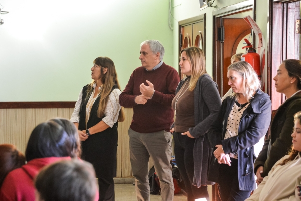  El intendente Javier Gastón acompañó el inicio del programa Coordenadas