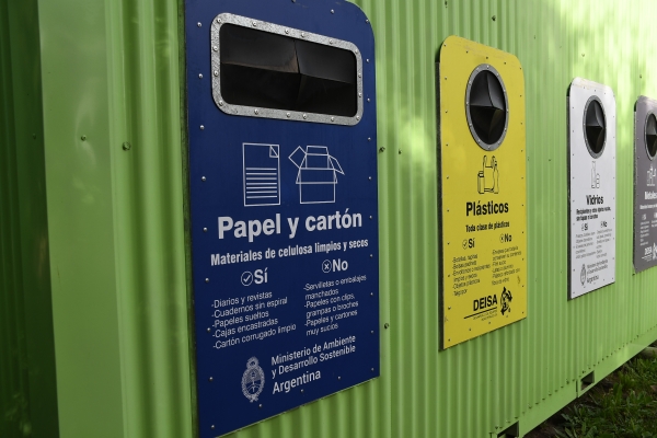  Separación de residuos