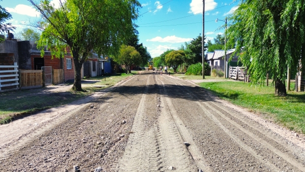 Comenzaron los trabajos de acondicionamiento de calles en el barrio La Pampita