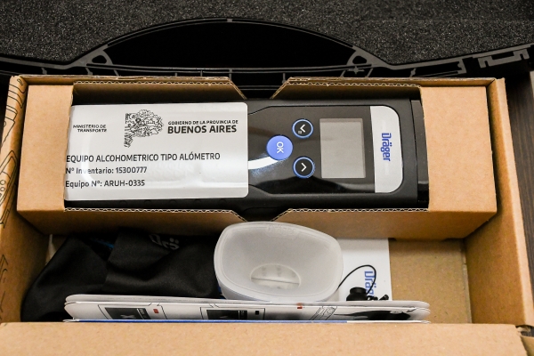  La Municipalidad incorporó nuevo equipamiento para controles de alcoholemia